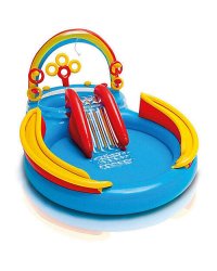 Надувной игровой центр 297х193х135 см. Радужный дождь INTEX. Новинка (в коробке) Арт. 57453NP