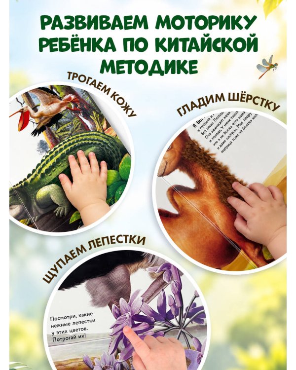 Дополнительное изображение книги «Рассмотри и погладь! (панда)»