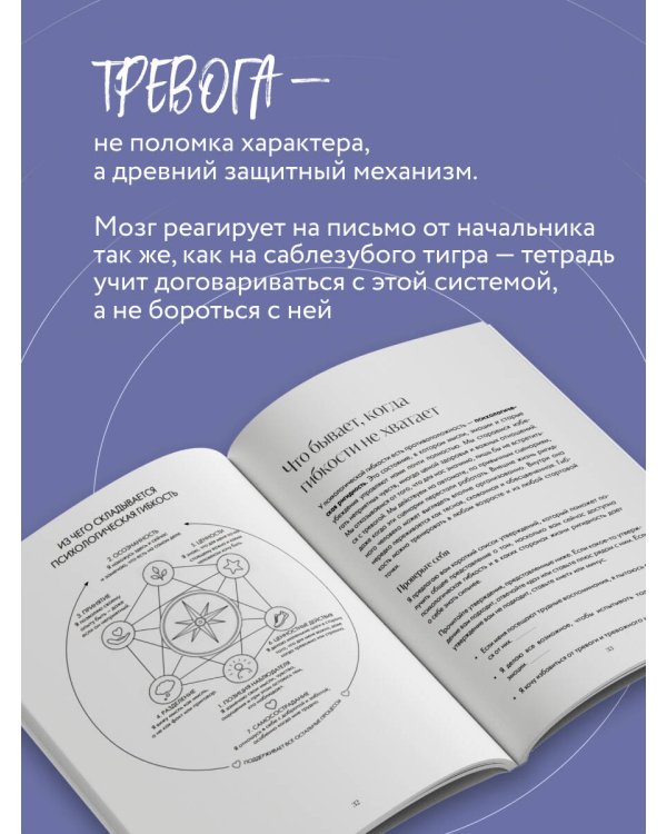 Дополнительное изображение книги «Моя тревога. Рабочая тетрадь для тех, кому тревожность не дает покоя»