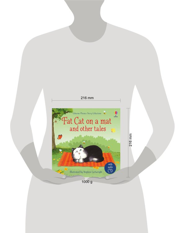 Дополнительное изображение книги «Fat cat on a mat and other tales with CD Толстый кот на коврике + CD  /Книги на английском языке»
