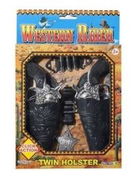 Игровой набор 2 пистолета в кобуре Twin Holster