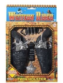 Игровой набор 2 пистолета в кобуре Twin Holster