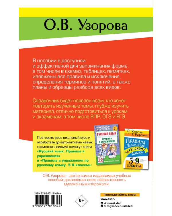 Дополнительное изображение книги «Справочное пособие по русскому языку. 5-9 классы»