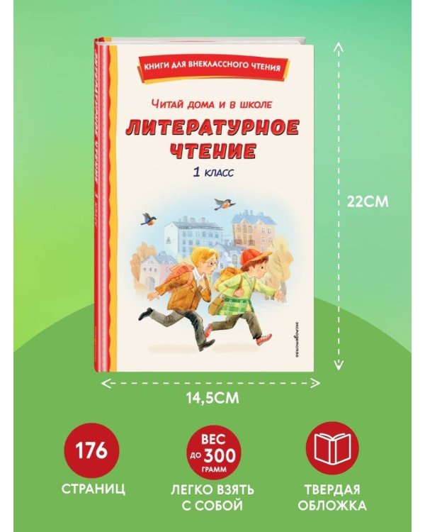 Читай дома и в школе. Литературное чтение. 1 класс (с ил.)