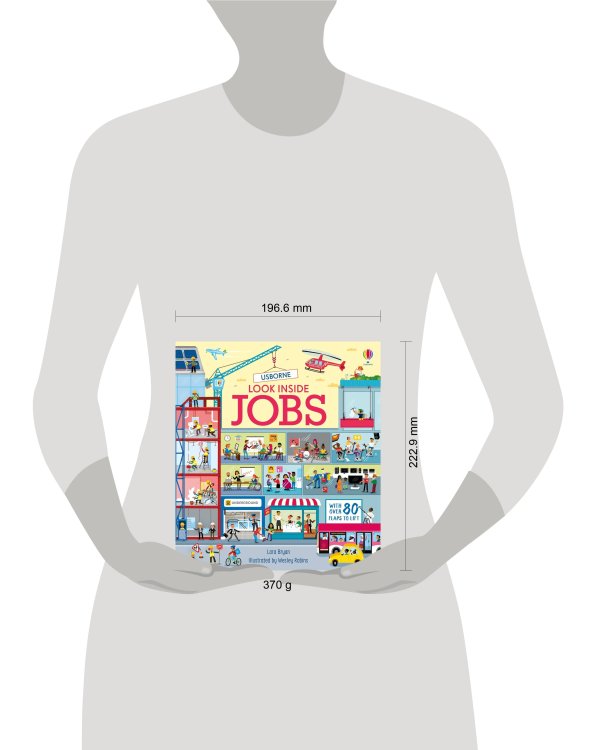 Дополнительное изображение книги «Look Inside Jobs Внутри профессии /Книги на английском языке»