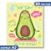 Блокнот позитивного настроения. AVOCADO MOOD