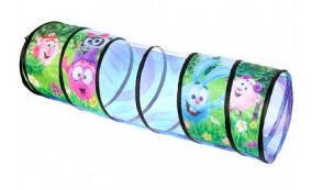 ДЕТСКИЙ ИГРОВОЙ ТОННЕЛЬ "ИГРАЕМ ВМЕСТЕ" "СМЕШАРИКИ" 182,5*78,5СМ В СУМКЕ в кор.12шт