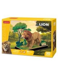 3D пазл Лев, 40 деталей