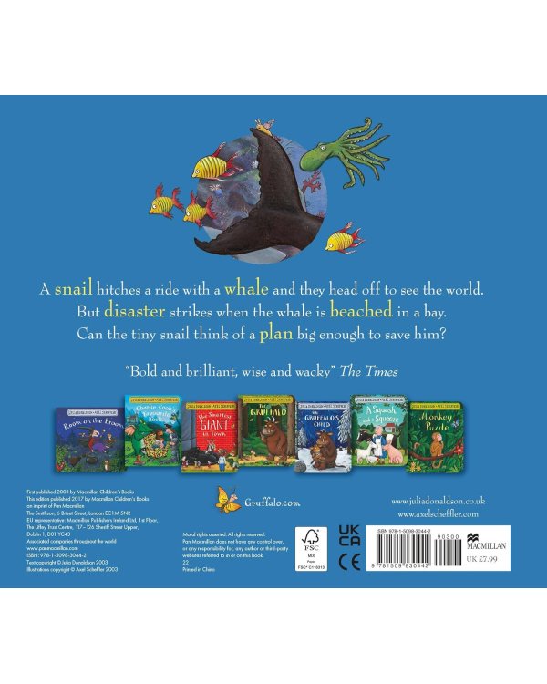 The Snail and the Whale (Julia Donaldson) Улитка и кит (Джулия Дональдсон) /Книги на английском языке