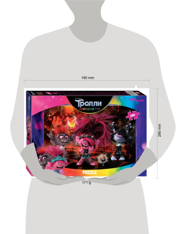Мозаика "puzzle" 260 "Trolls - 2" (DreamWorks)