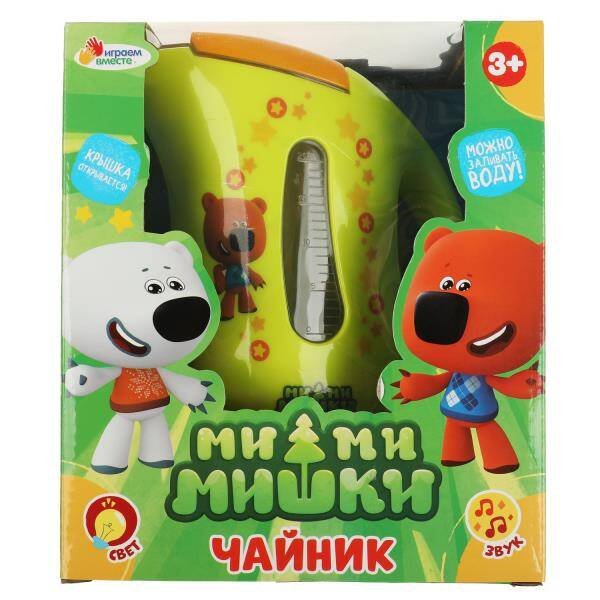 Чайник Ми-ми-мишки свет-звук-вода, кор.18,5*21,5*12см ИГРАЕМ ВМЕСТЕ в кор.2*18шт