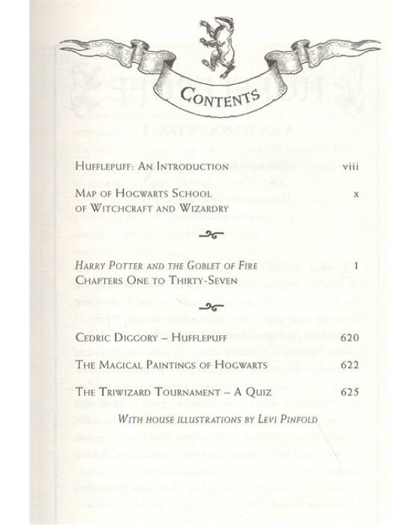 Дополнительное изображение книги «Harry Potter and the Goblet of Fire - Hufflepuff Edition J.K. Rowling Гарри Поттер и Кубок огня - Пуффендуй Д.К. Роулинг / Книги на английском языке»