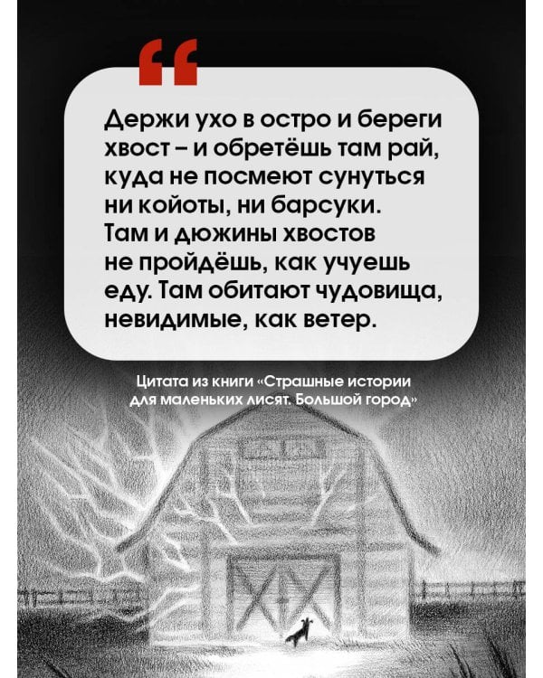 Страшные истории для маленьких лисят. Большой город