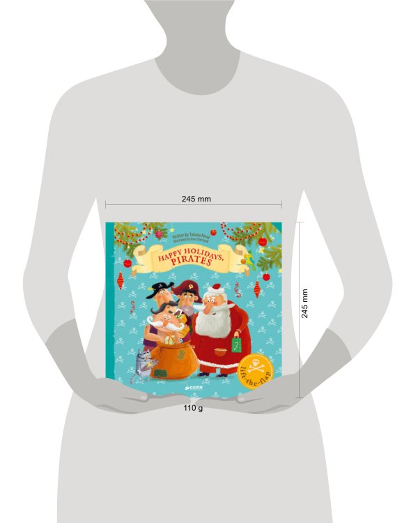 Дополнительное изображение книги «ПпЕ. Happy Holidays, Pirates (Весёлые праздники у пиратов. Книжка с клапанами)»