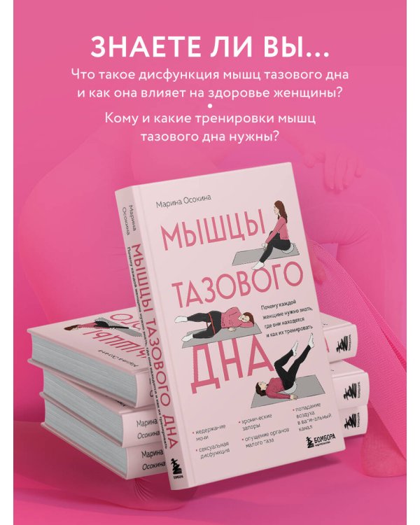 Мышцы тазового дна. Почему каждой женщине нужно знать, где они находятся и как их тренировать