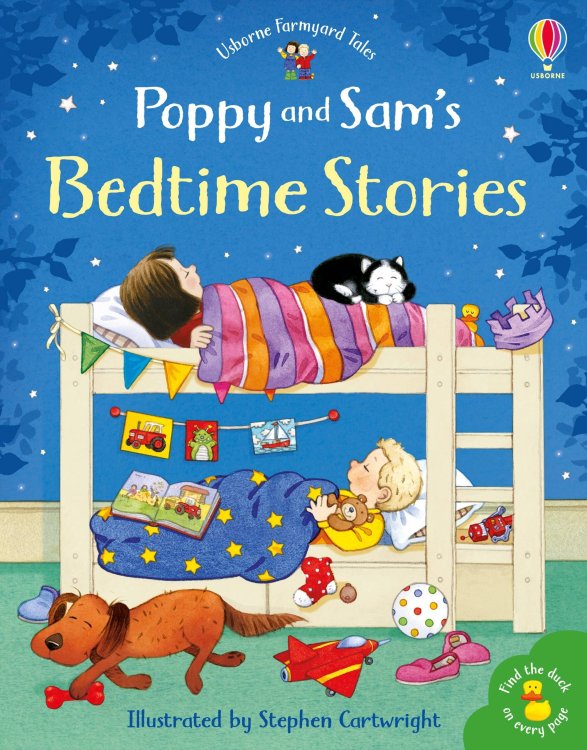 Обложка книги «Poppy and Sam's bedtime stories Поппи и Сэм Сказки на ночь /Книги на английском языке», ISBN 9781474962605