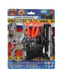 Набор полиция на блистере ТМ "ИГРАЕМ ВМЕСТЕ" в кор.2*144шт