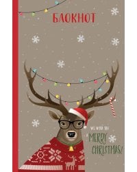 Блокнот. Сказочный олень (С гирляндой)
