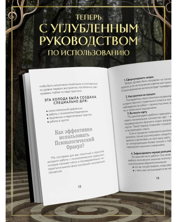 Психологический Оракул. Обновленное издание (70 метафорических карт и руководство)