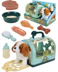 Игровой набор "Щеночек"(звук,аксесс.,гараж зеленый, 2*АА не в к-те,в кор.)(17,9x15cм) (Арт. 2174921)