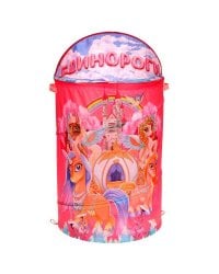Корзина для игрушек единороги 43*60см ИГРАЕМ ВМЕСТЕ в кор.24шт