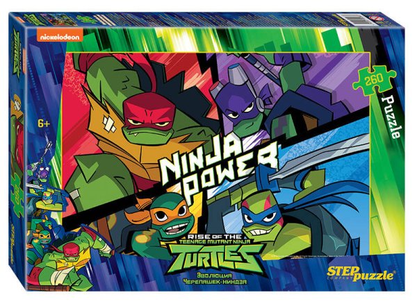 Мозаика "puzzle" 260 "Черепашки Ниндзя"