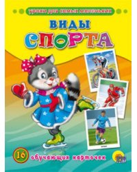 Виды спорта (обучающие карточки)