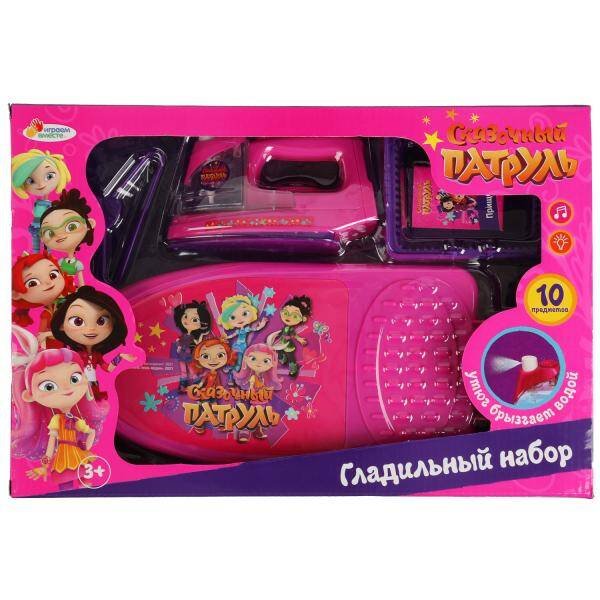 Гладильный набор "СКАЗОЧНЫЙ ПАТРУЛЬ" (свет, звук) ТМ "ИГРАЕМ ВМЕСТЕ" в кор.2*12шт