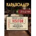 Дополнительное изображение книги «Кардхолдер. Фантастические твари. Билет в министерство (в форме книжки, 215х65 мм)»