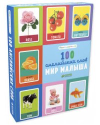 ДСнК. Познаем мир вместе. Мир малыша. 100 английских слов/Уткина О.