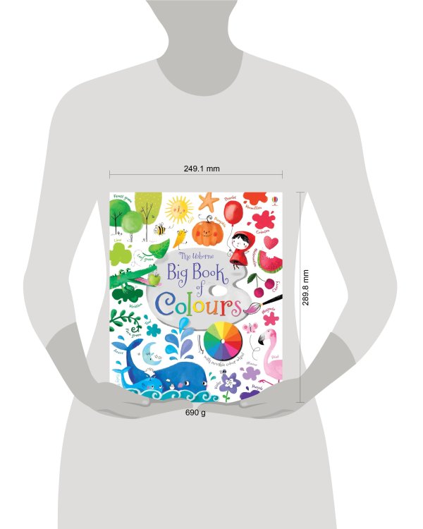 Дополнительное изображение книги «Big Book of Colours Большая книга цветов /Книги на английском языке»