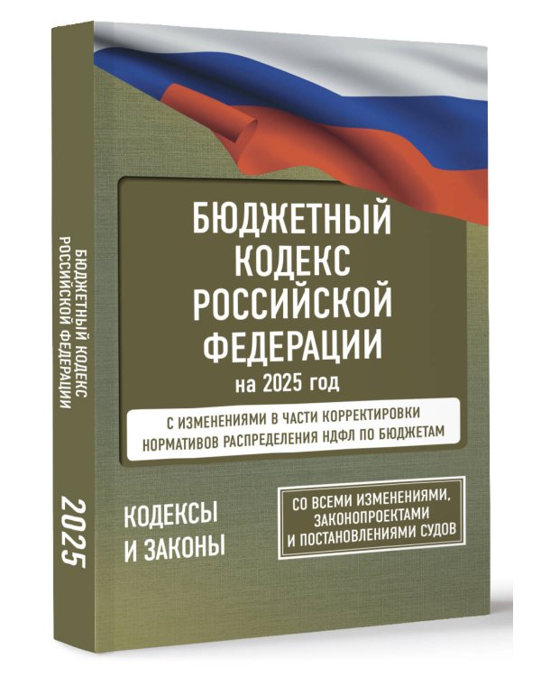 Бюджетный кодекс Российской Федерации на 2025 год. Со всеми изменениями, законопроектами и постановлениями судов