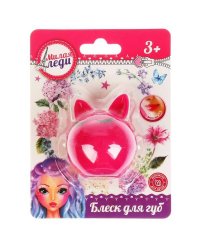 Косметика для девочек блеск  для губ, блист МИЛАЯ ЛЕДИ в кор.4*24шт