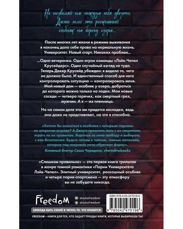 Дополнительное изображение книги «Слишком правильно (#1)»