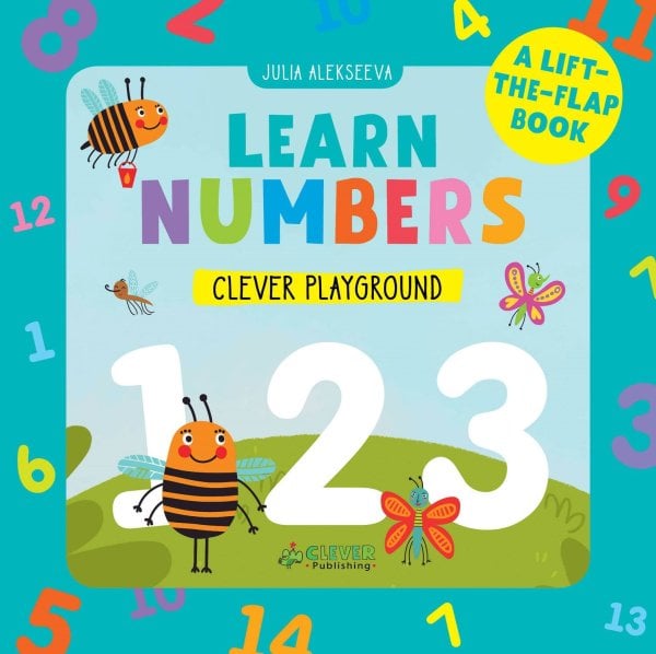 Обложка книги «English Books. Learn Numbers», ISBN 9781948418218
