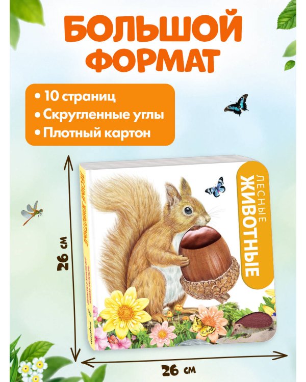 Дополнительное изображение книги «Лесные животные»