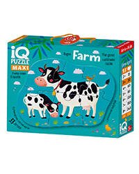 IQ Пазл Напольный  Ферма (Farm) 3+