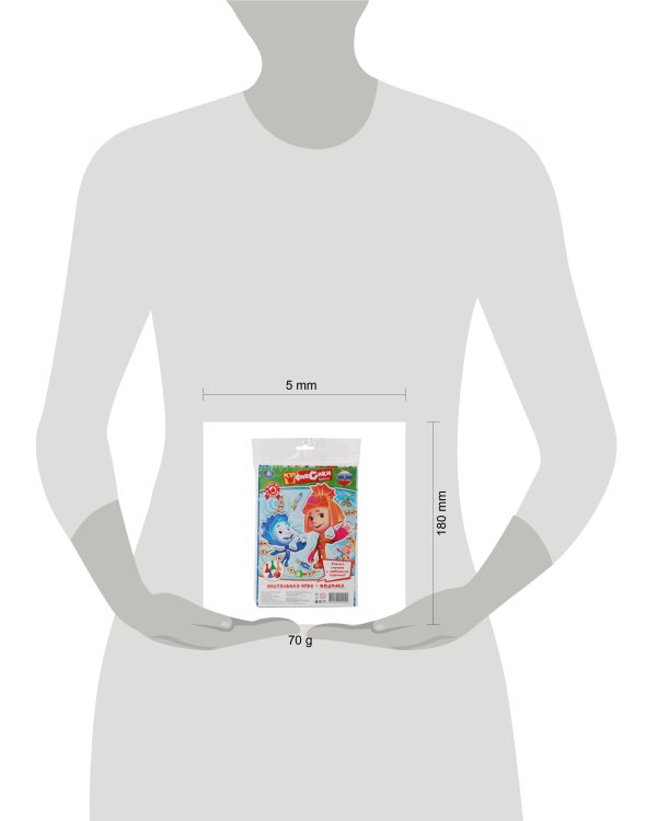 НАСТОЛЬНАЯ ИГРА-ХОДИЛКА "УМКА" ФИКСИКИ В БЛИСТЕРЕ МАЛОГО ФОРМАТА в кор.50шт