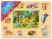 Игра из дерева "Весёлое лото. В лесу"