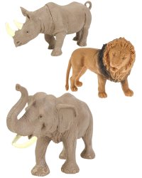 Набор животных "Дикие звери 2" (3 шт) в пакете микс (арт. 1939593)
