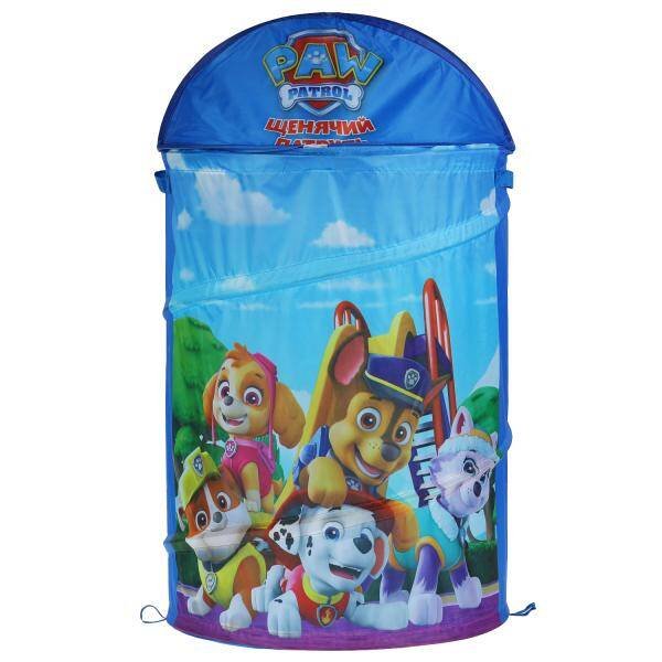 ПАЛАТКИ И КОРЗИНЫ Д/ИГРУШЕК (Умка) Корзина для игрушек Щенячий Патруль 43*60см ИГРАЕМ ВМЕСТЕ в кор.24шт