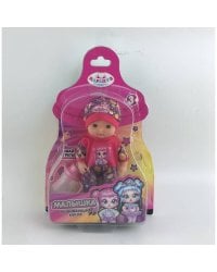 Пупс неозвуч 15см, пьет, писает, бутылочка КАРАПУЗ в кор.72шт