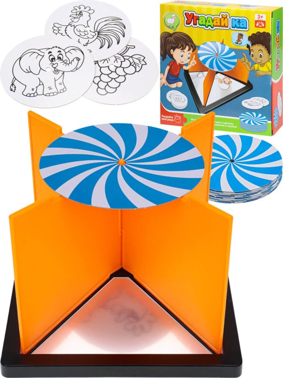 Игра настольная "Угадайка"(1 игр.диск,32 карт.) ( Арт. Y25458035)