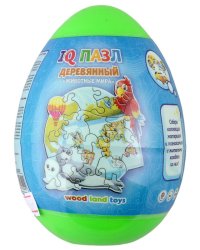 Игровой набор «IQ Пазл. Животные мира», (без карамели), 136102