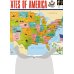 УЧЕБНЫЕ КАРТЫ (КАРО) Карта США на английском языке (58 х 87см)