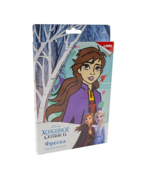 Фреска. Картина из песка. Disney. Холодное сердце-2 "Анна"