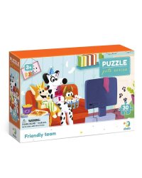 Пазл "Дружная команда" 30 элементов