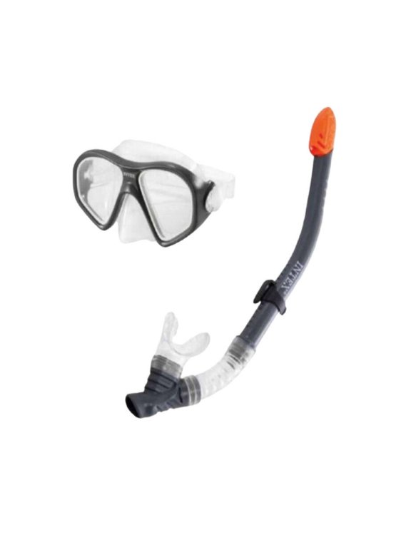 09. Аксессуары для плавания (Рыжий Кот) Набор для снорклинга INTEX от 14 лет Арт.55929