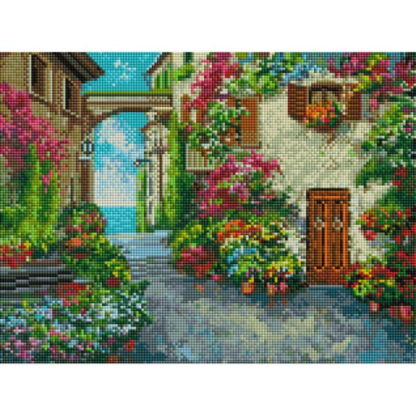 Мозаика на подрамнике (Белоснежка) 655-ST-S Солнечный город