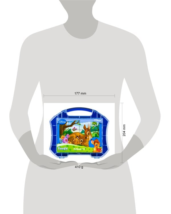 Бемби. 12 кубиков в чемоданчике